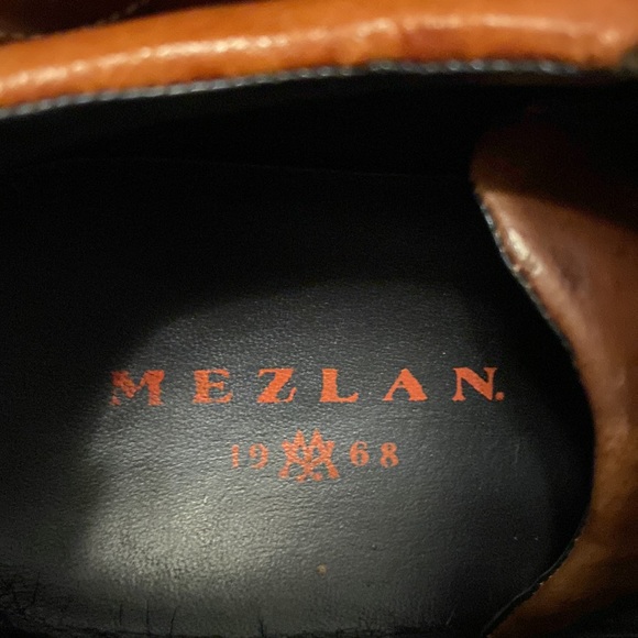 Mezlan Ostrich Lace Up Shoe - Picture 3 of 4